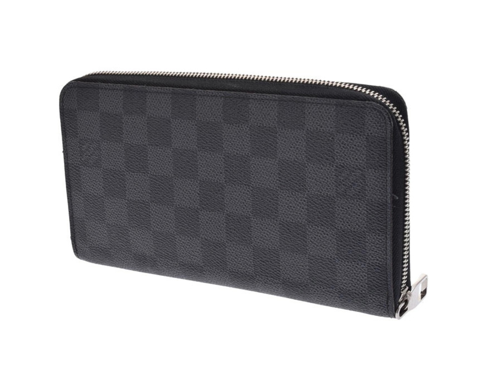 Louis Vuitton Graphite Organizer Black Zippy